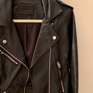 Leather Moto Jacket